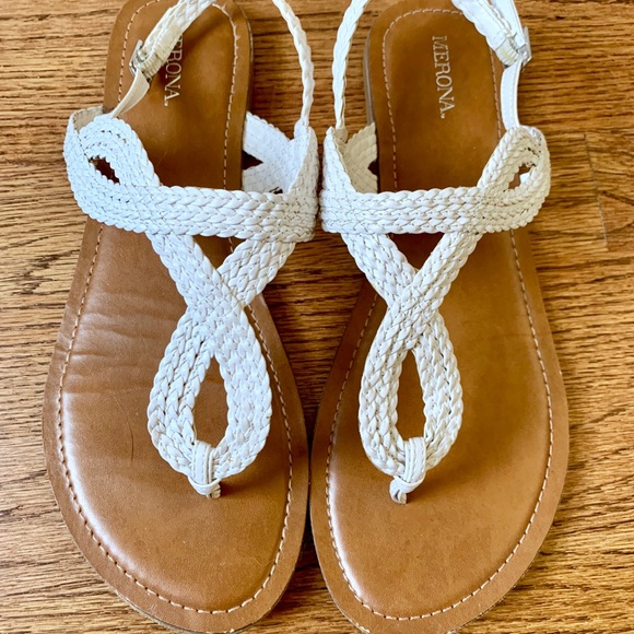 Attractive Merona Sandals | Faux leather, Leather material, Merona